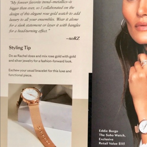 Eddie Borgo Rose Gold Watch - Picture 8 of 8